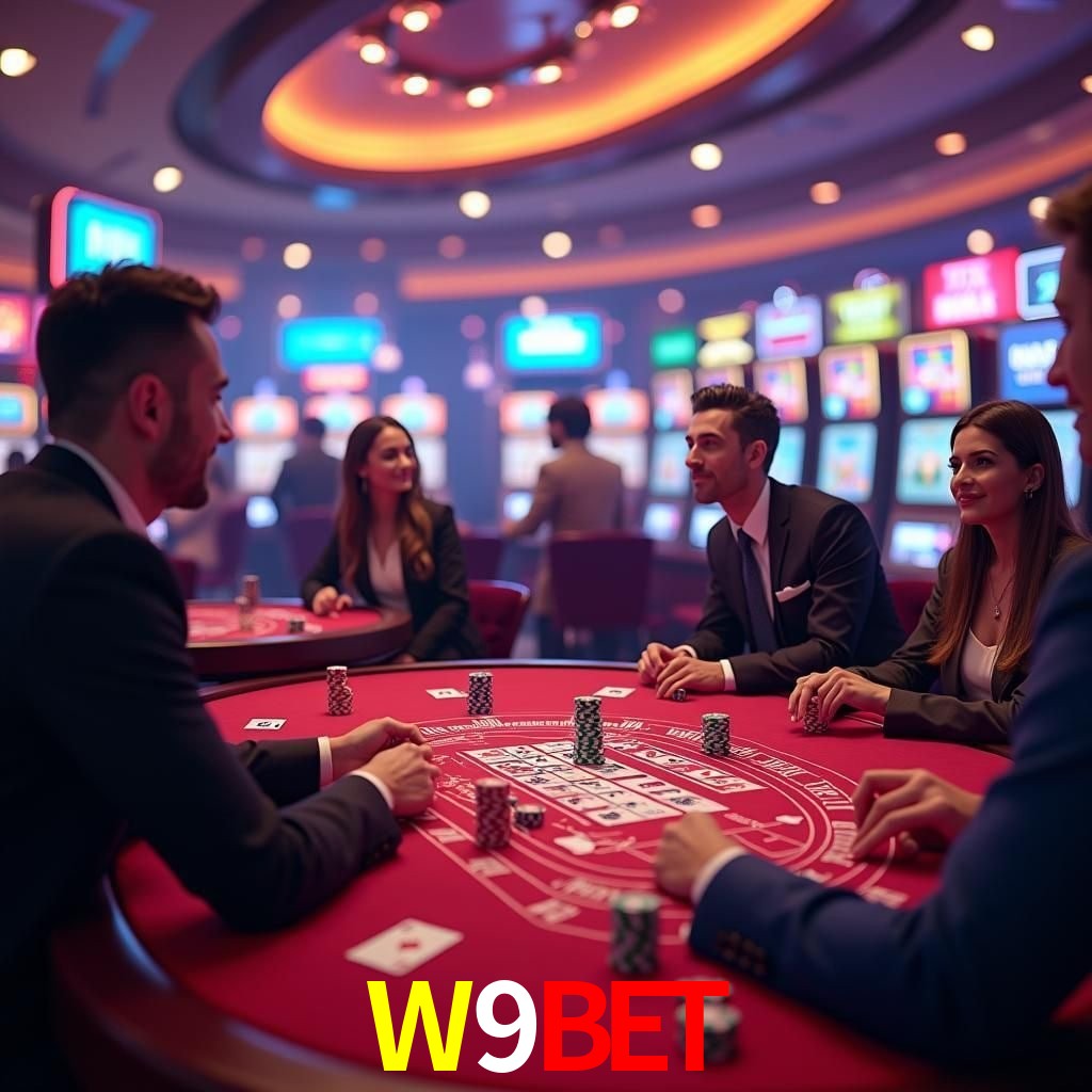 A Experiência Imersiva dos Cassinos Ao Vivo no W9BET